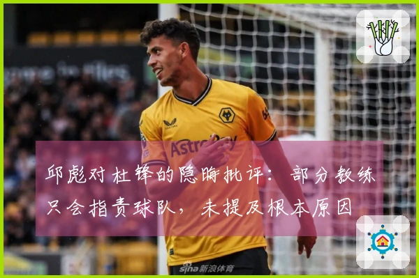 邱彪对杜锋的隐晦批评：部分教练只会指责球队，未提及根本原因